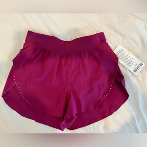Lululemon fast and free shorts